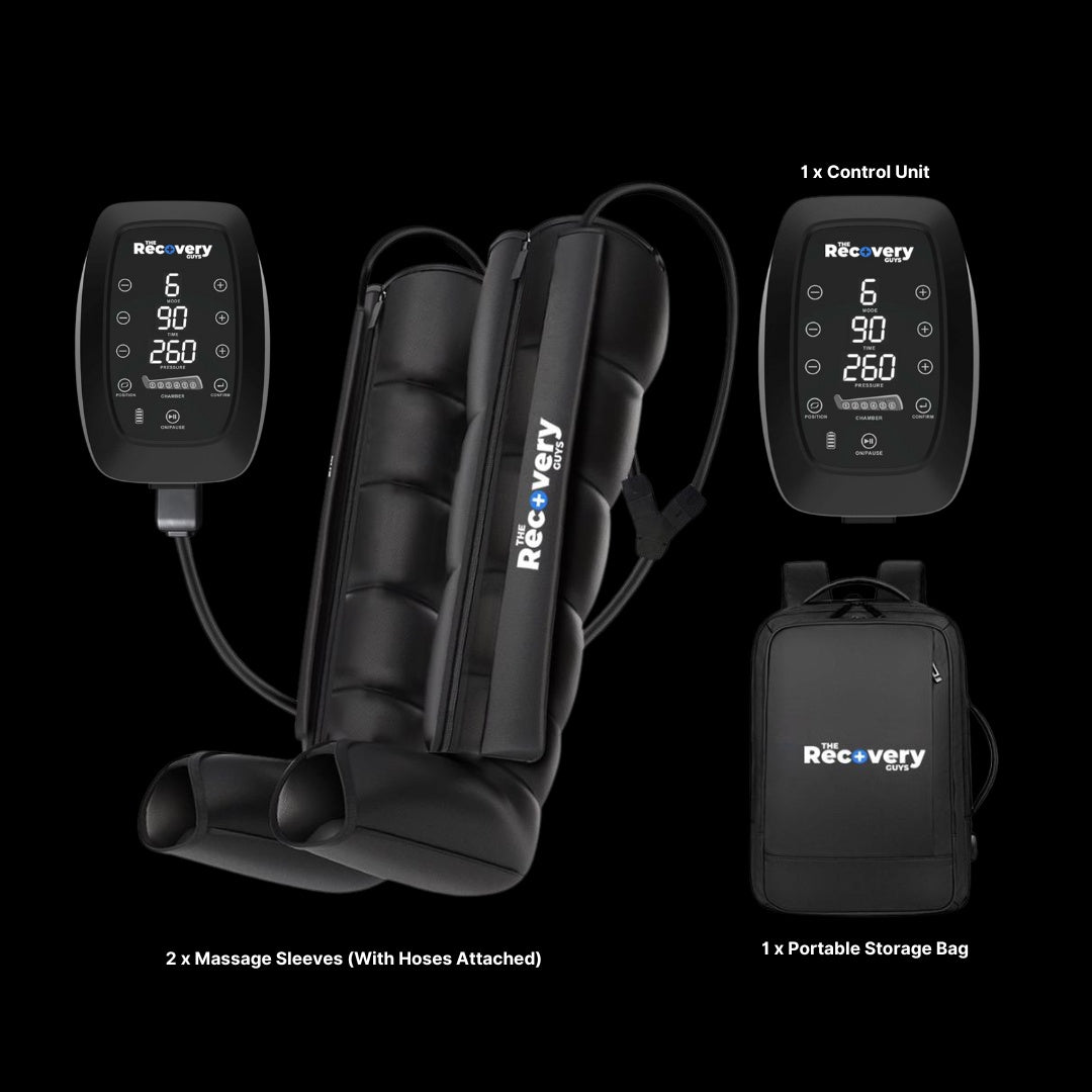 Recovery Boost RECHARGEABLE 6 Chamber Compression Boots 3.0 – The Recovery Guys Australia