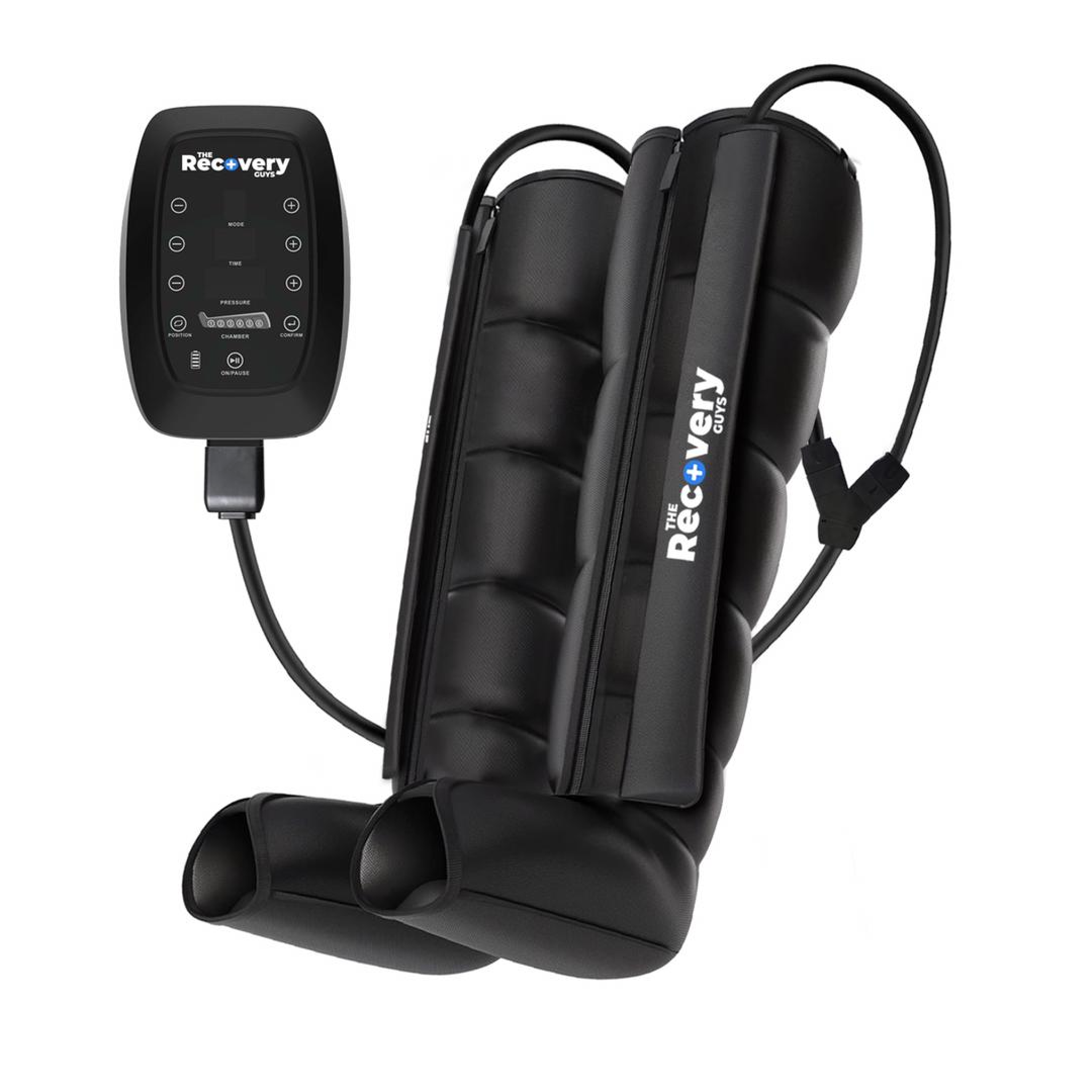 Compression Boot Machine RECHARGEABLE 6 Chamber Compression Boots 3.0 – The Recovery Guys Australia